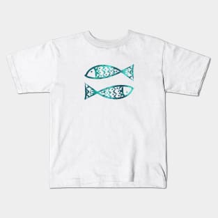 pisces zodiac signs horoscope Kids T-Shirt